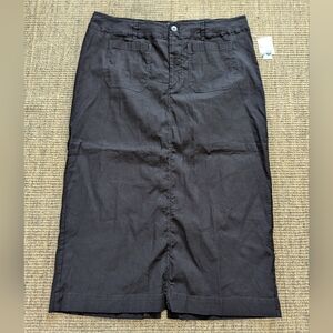 Maeve By Anthropologie The Colette Black Stretch Pencil Skirt Womens Straight 2X